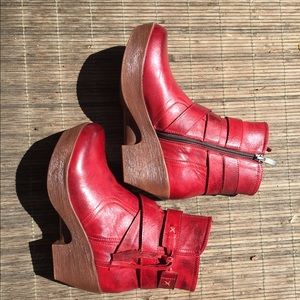 JAFA short red boots! Brand new!